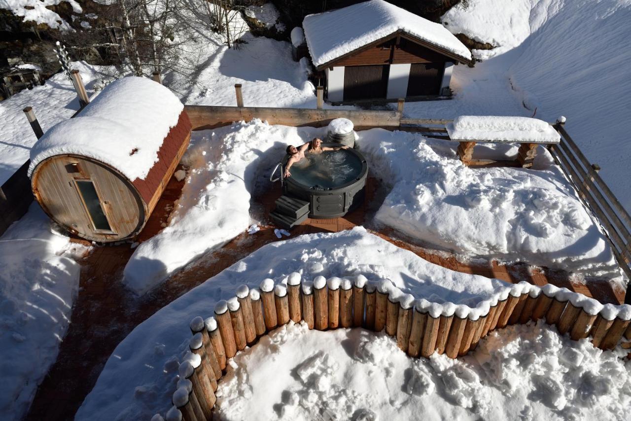 Hotel Les Melezes Haudères Exteriér fotografie