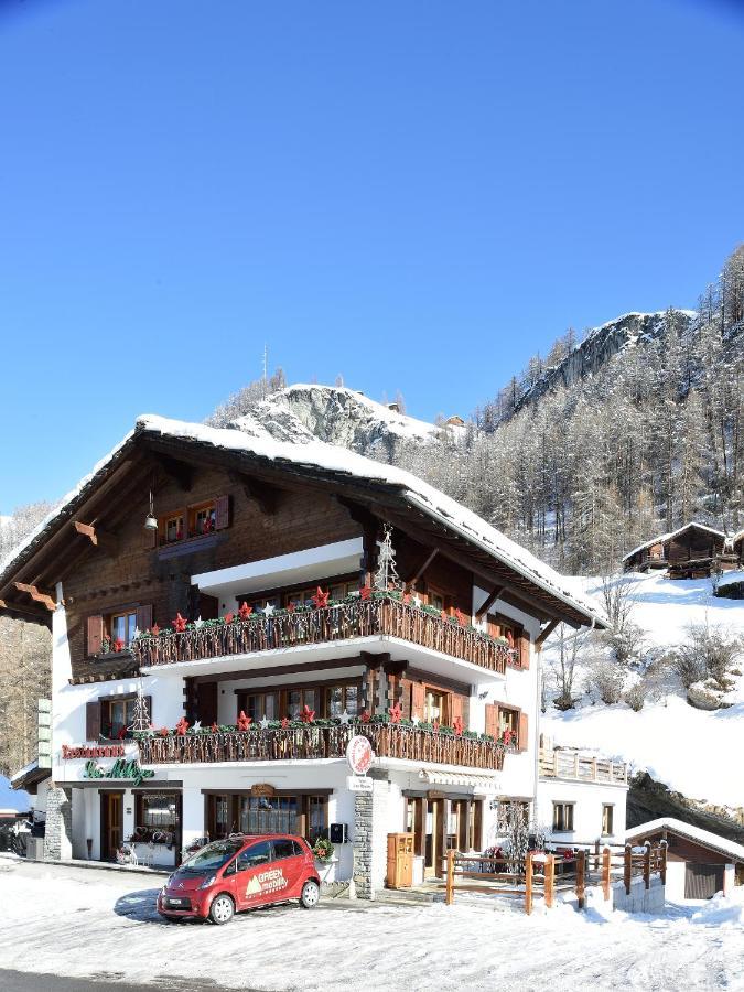 Hotel Les Melezes Haudères Exteriér fotografie