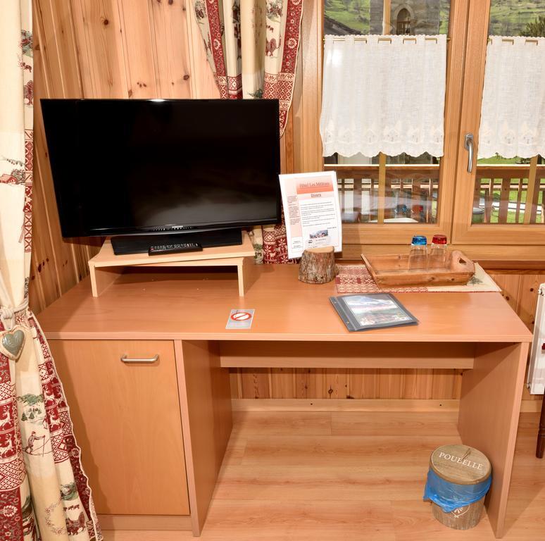 Hotel Les Melezes Haudères Pokoj fotografie