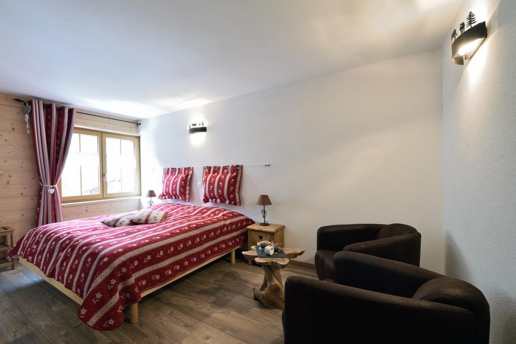 Hotel Les Melezes Haudères Pokoj fotografie