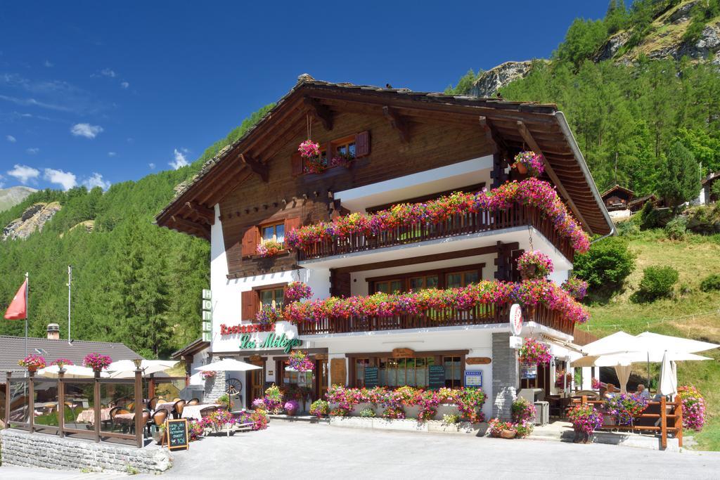 Hotel Les Melezes Haudères Exteriér fotografie