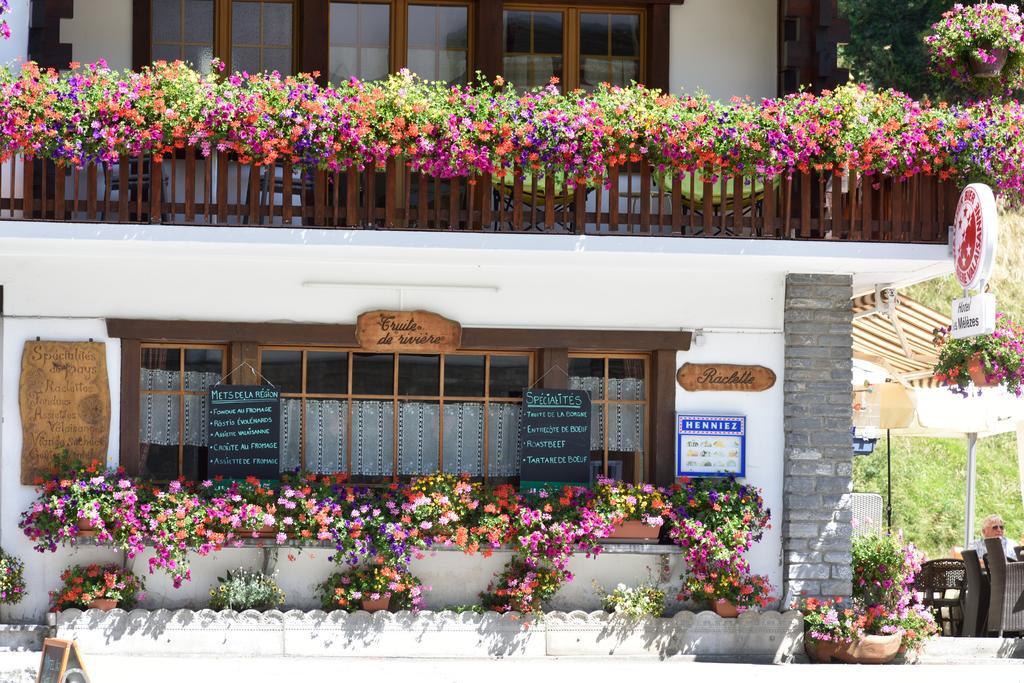 Hotel Les Melezes Haudères Exteriér fotografie