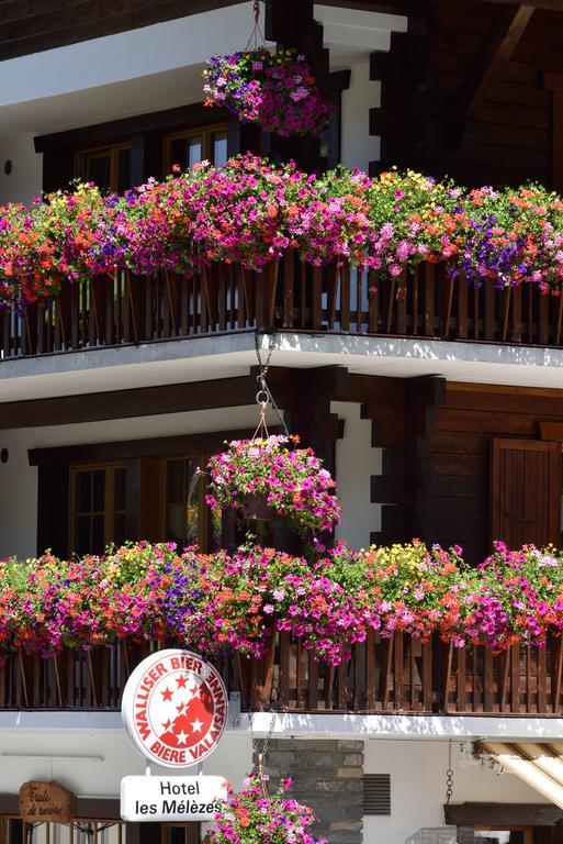 Hotel Les Melezes Haudères Exteriér fotografie