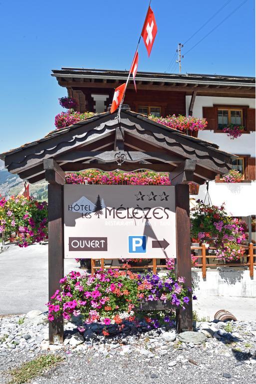 Hotel Les Melezes Haudères Exteriér fotografie