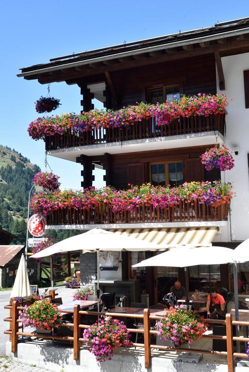 Hotel Les Melezes Haudères Exteriér fotografie