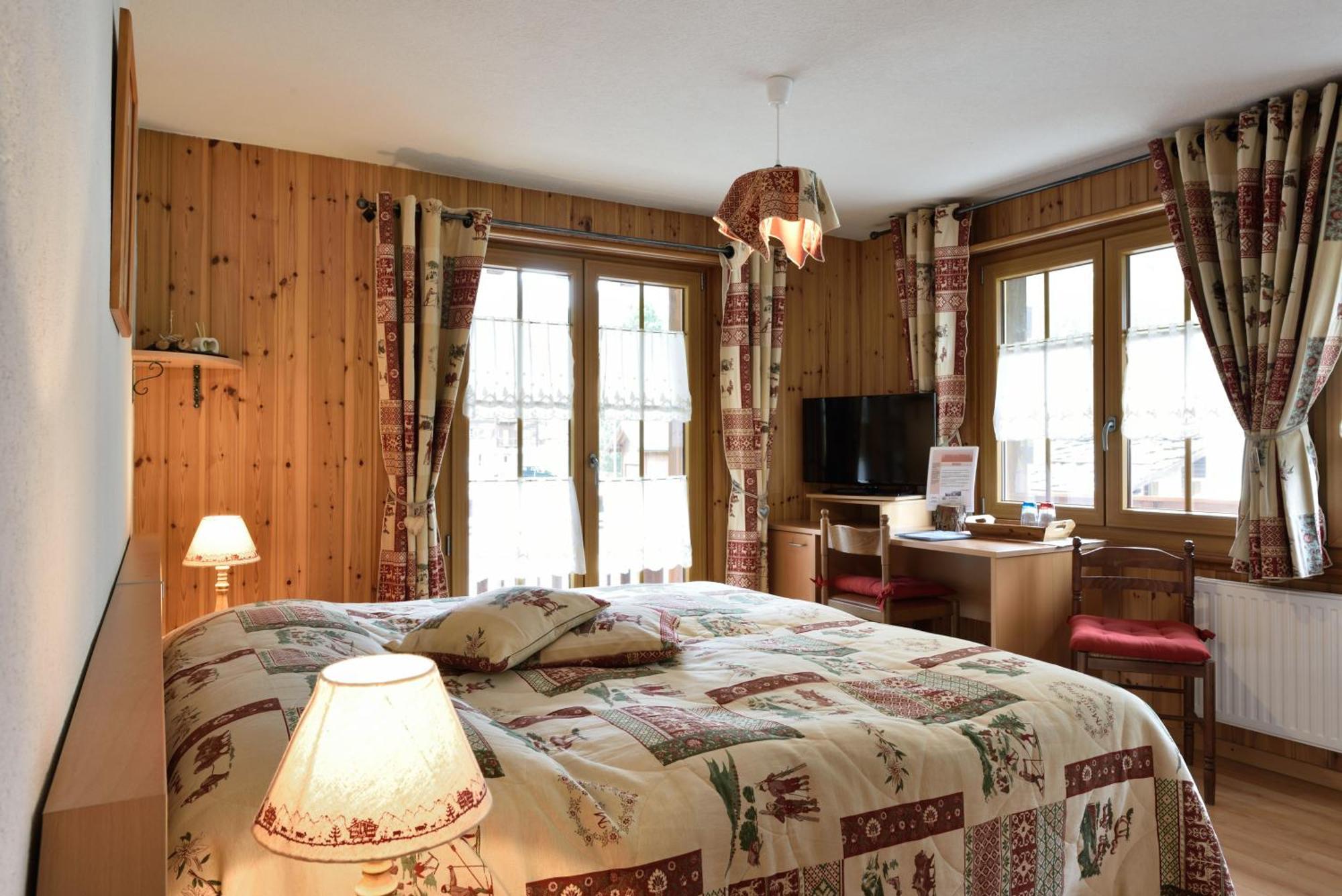Hotel Les Melezes Haudères Pokoj fotografie
