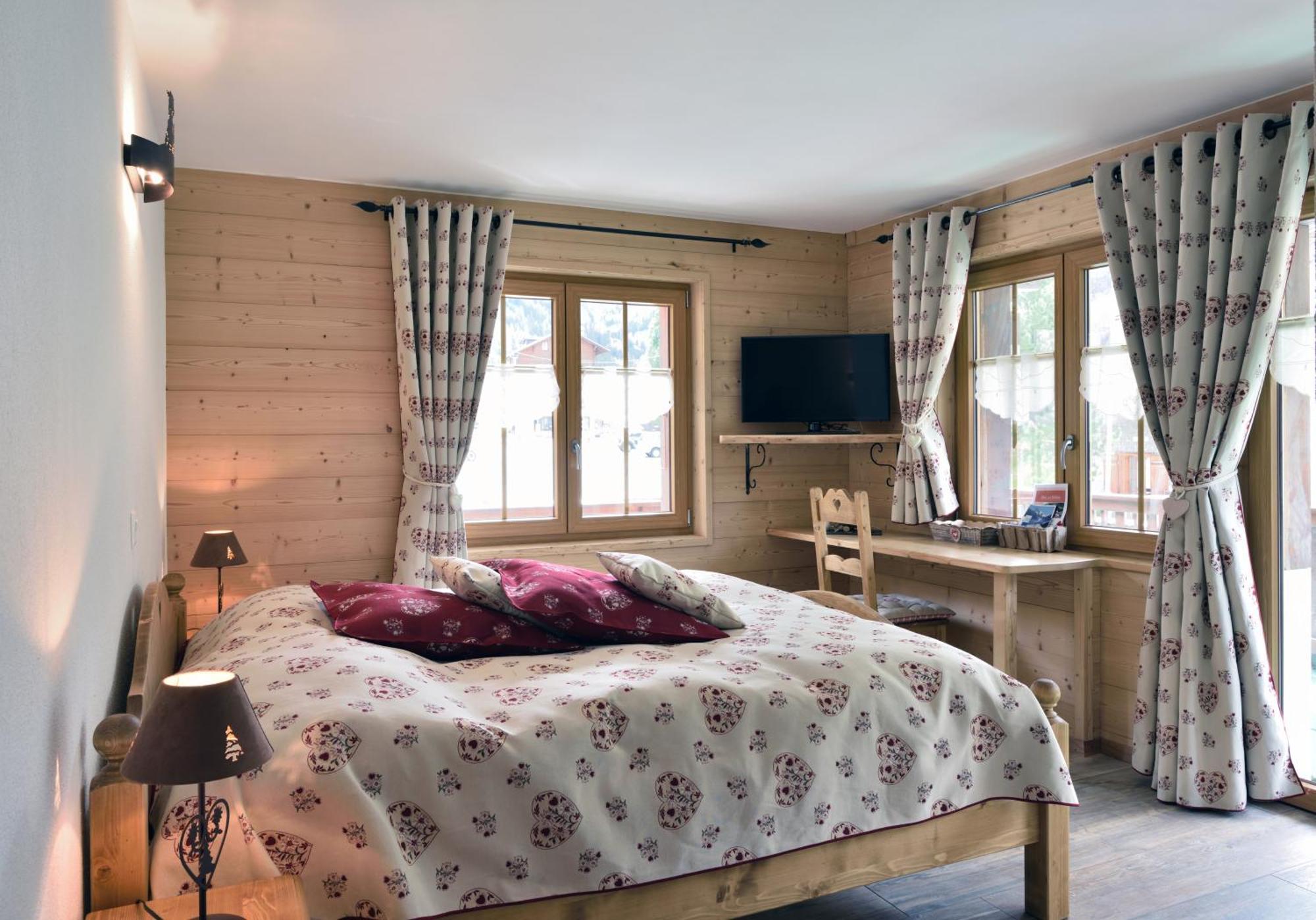 Hotel Les Melezes Haudères Pokoj fotografie