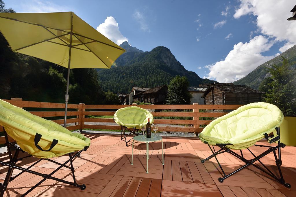 Hotel Les Melezes Haudères Exteriér fotografie